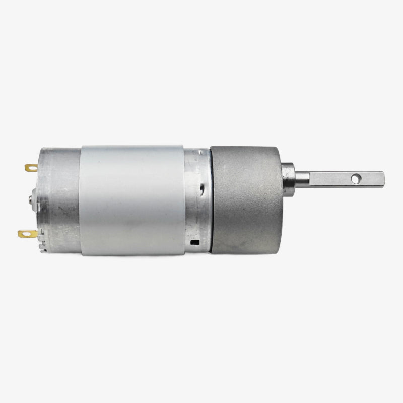 quartzcomponent's tweet card. The GB37-555 is a high-performance 12V DC geared motor engineered for applications that require reliable speed and torque. With a robust gearbox, it provides an output speed of 300 RPM while mainta...