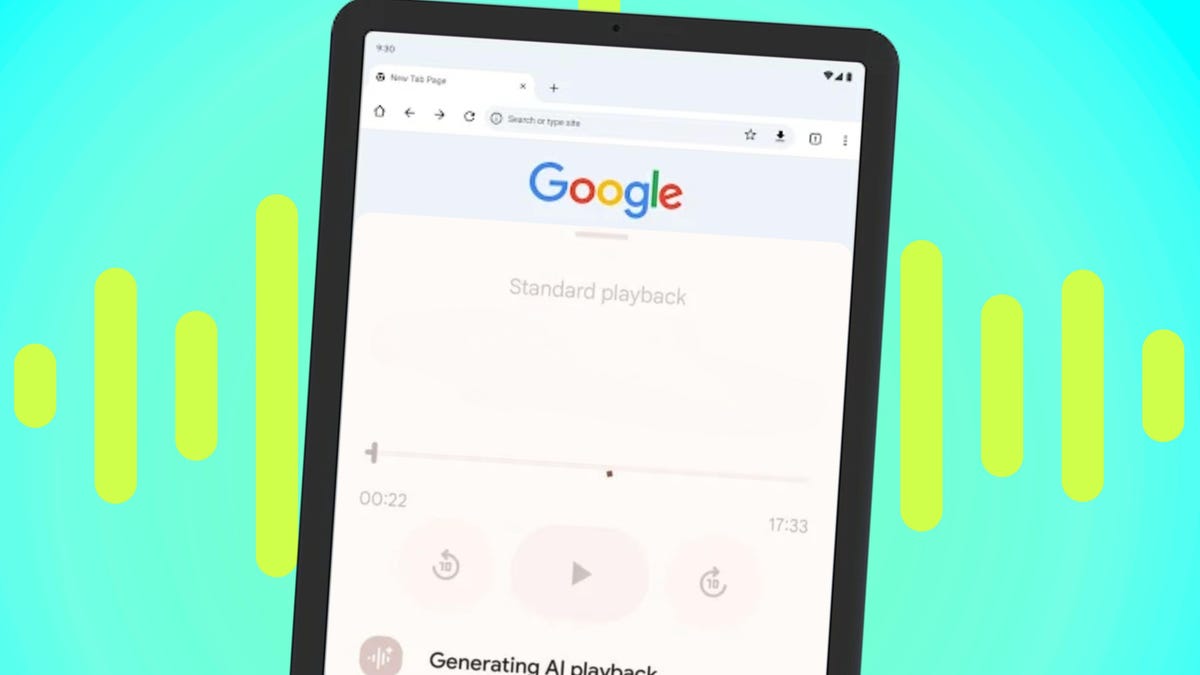 timorainio's tweet card. Available in Chrome's Android app, it works a lot like Google's audio summaries in NotebookLM.