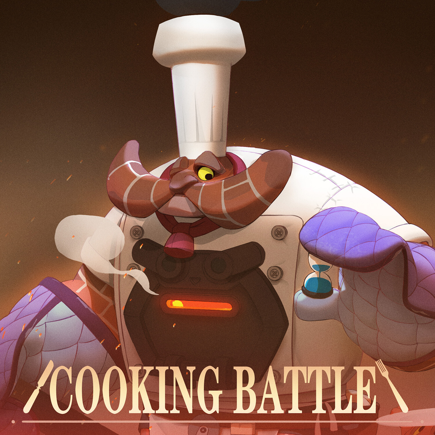 ErrorKOK's tweet card. COOKING BATTLE - OvenBoss, Error404