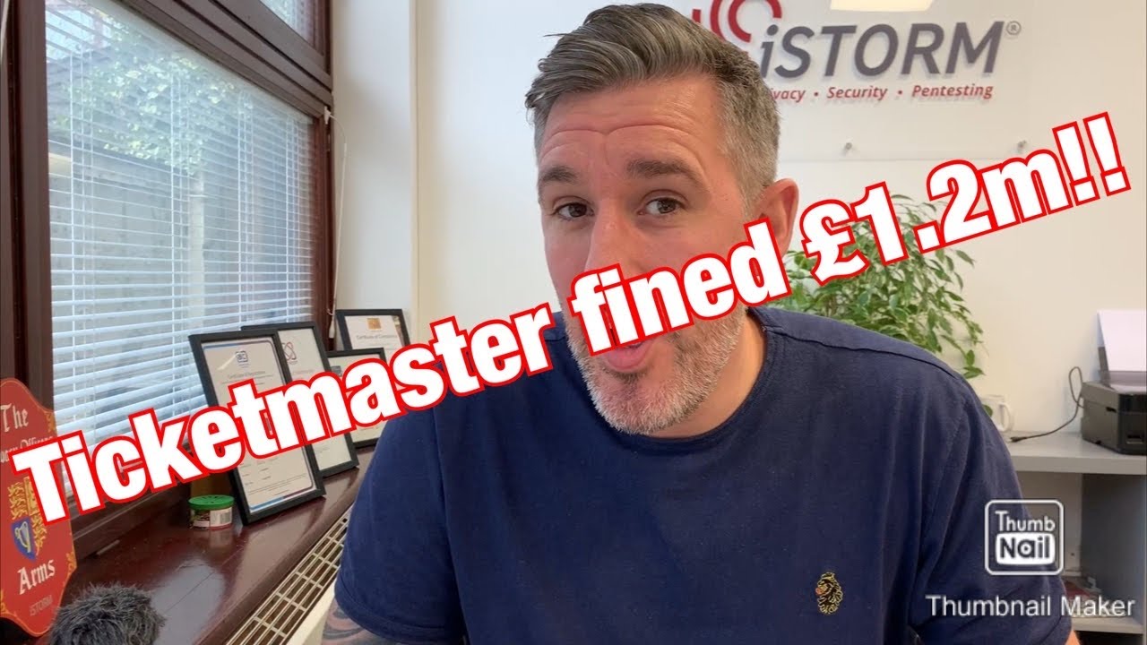 RichMerrygold's tweet card. Ticketmaster FINED £1.25m by ICO for 2018 security breach!