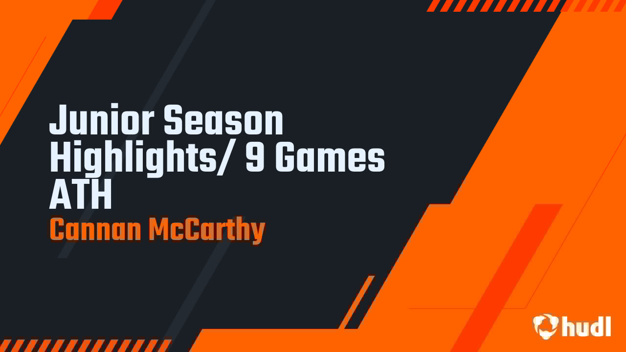 PrepRedzoneFL's tweet card. Junior Season Highlights/ 9 Games ATH