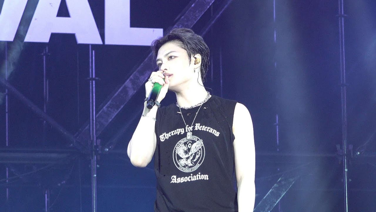 rulurala0126's tweet card. [4K] 250928 김재중(KIMJAEJOONG) - ATA Festival 아타페스티벌 Full