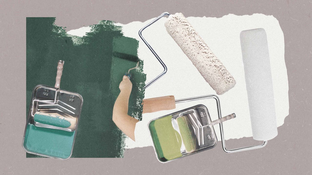 ArchDigest's tweet card. Get to know your nap and roller brush material, then tackle DIY painting like a pro