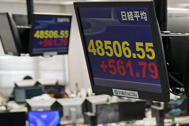 chicagotribune's tweet card. Markets hung quietly around record levels early Tuesday as announcements related to artificial intelligence continued to propel companies’ shares higher.