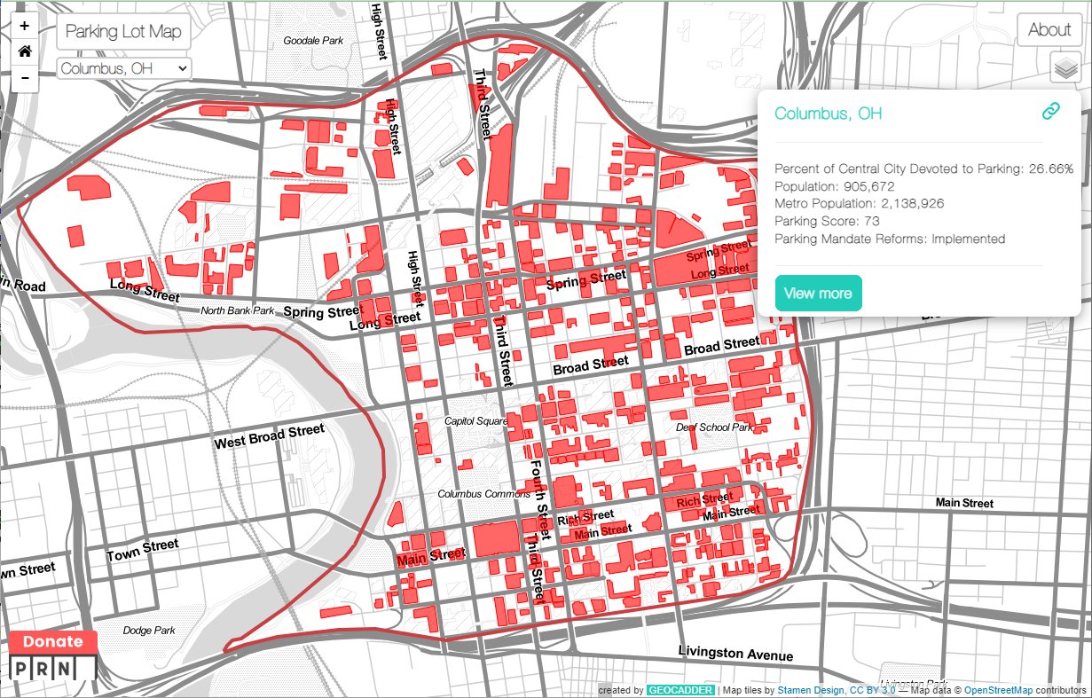 jeffbaileychgo's tweet card. Explore how much land cities dedicate to parking in over 100 major cities with our Parking Lot Map. Click the drop-down in the upper-left corner to select a city, then use the pop-up information card…