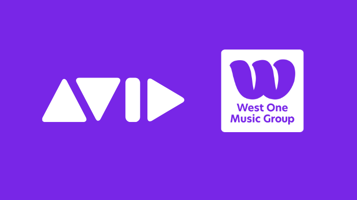Broadcast_Tech's tweet card. It enables editors, producers and content creators to search and download music from the West One library directly in Media Composer