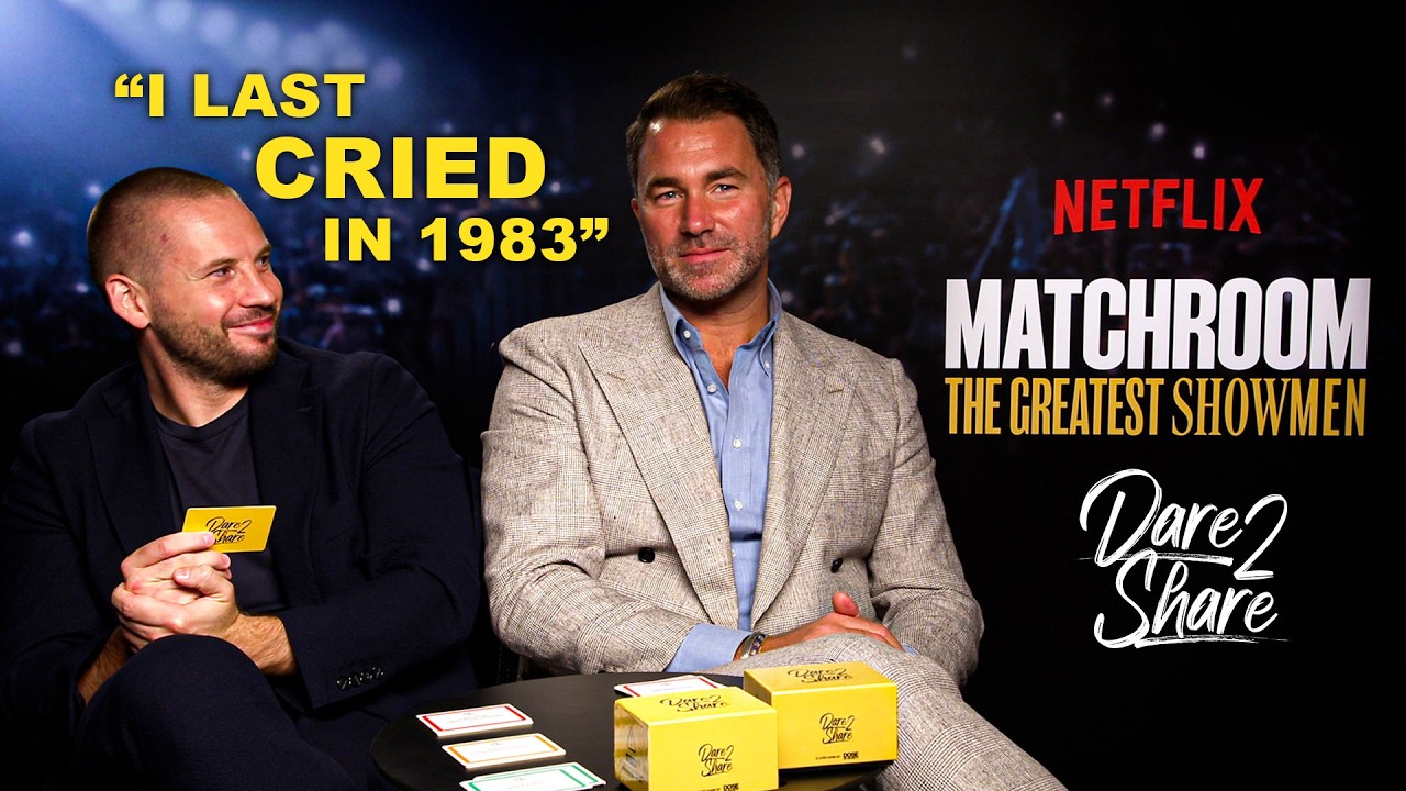 BoxToBoxFilms's tweet card. Eddie Hearn Gets Real About Emotions - 'Last Cried in 1983'