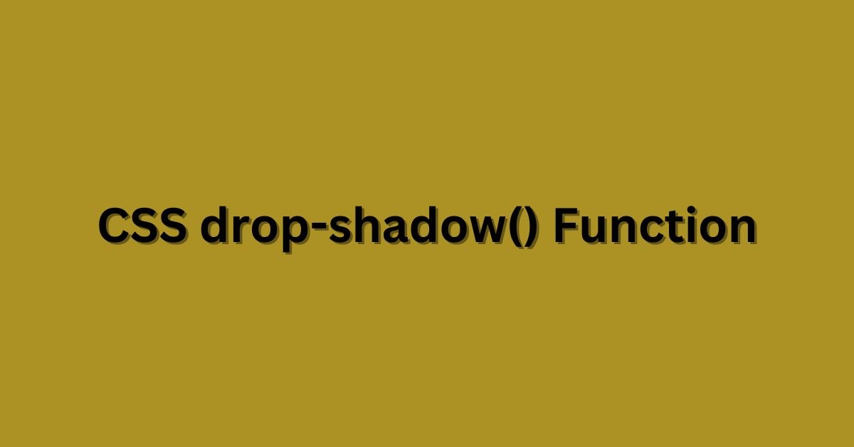cssbasics's tweet card. However, CSS offers a more powerful and flexible alternative called drop-shadow(). This function is part of the filter property, which allows for a variety of