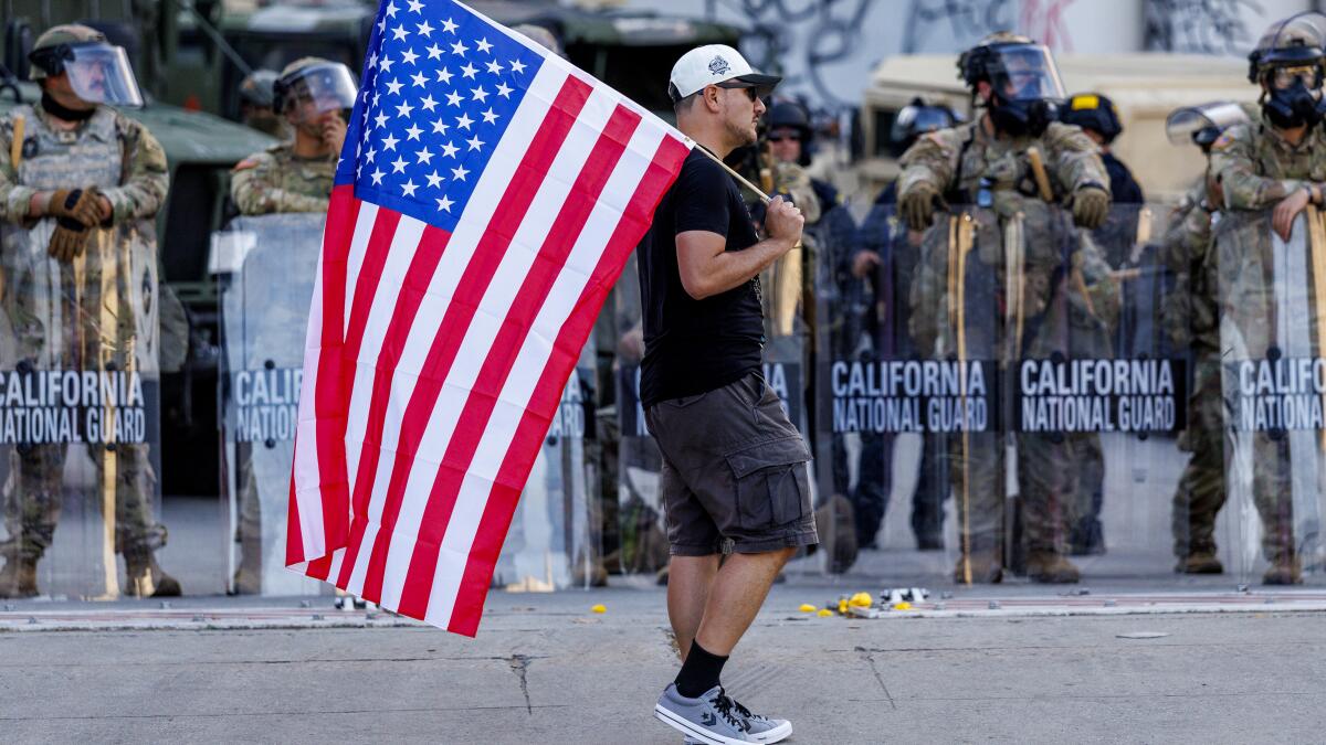 NCLRights's tweet card. A federal judge ruled Tuesday that the Trump administration’s deployment of U.S. military troops to Los Angeles during immigration raids earlier this year was illegal.