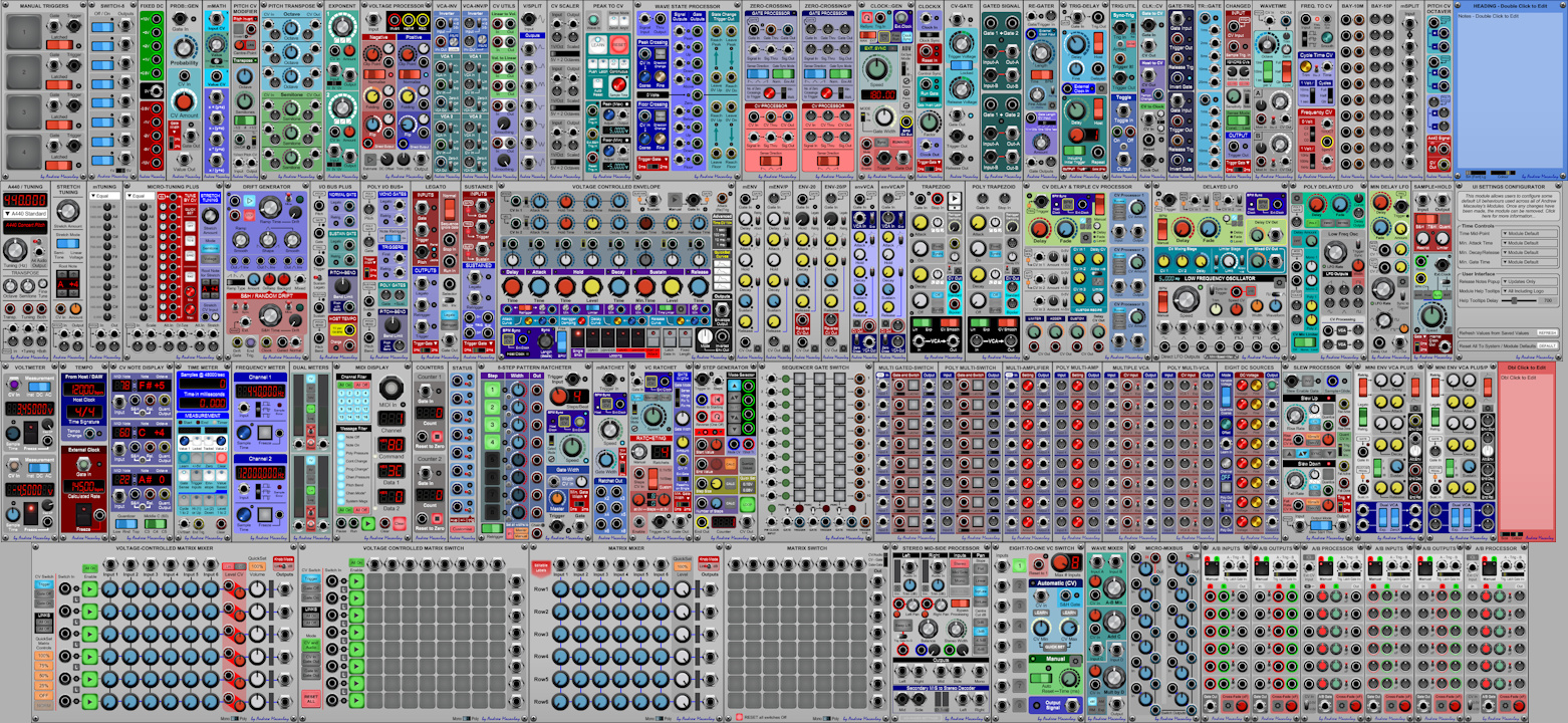 MacaulayModules's tweet card. Updates and news about Andrew Macaulay's Modules for Cherry Audio's Voltage Modular software modular synthesizer.
