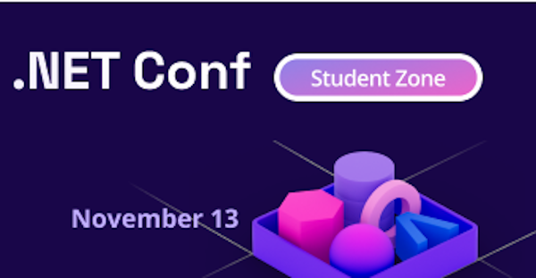 DikoSomeleze's tweet card. Unlock the world of .NET development at the upcoming .NET Conf 2023 Student Zone! Join on November 13 for a virtual event packed with expert insights on AI,...
