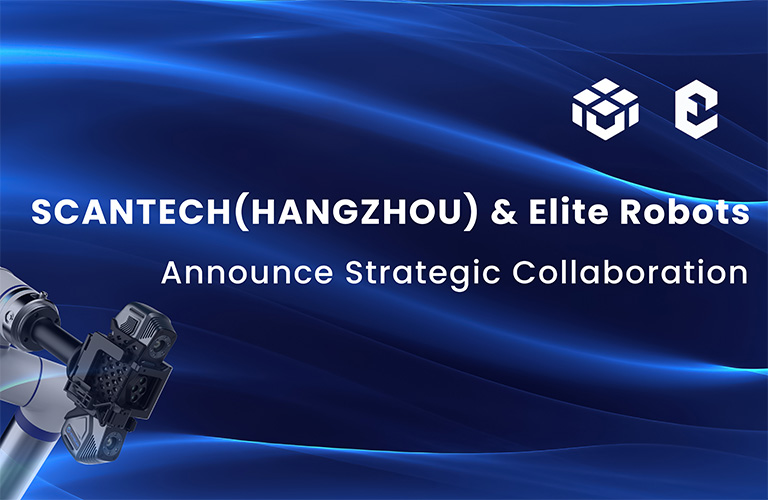 Scantech3D's tweet card. SCANTECH (HANGZHOU) and Elite Robots have formed a strategic partnership to combine 3D vision and collaborative robotics expertise, driving innovation in 3D perception, human–machine interaction, and...