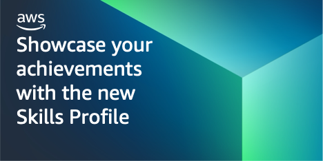 ElizabethFue12's tweet card. Showcase your AWS expertise with the new Skills Profile in AWS Skill Builder - a centralized, verified platform to display your AWS certifications, achievements, and badges. This professional tool...
