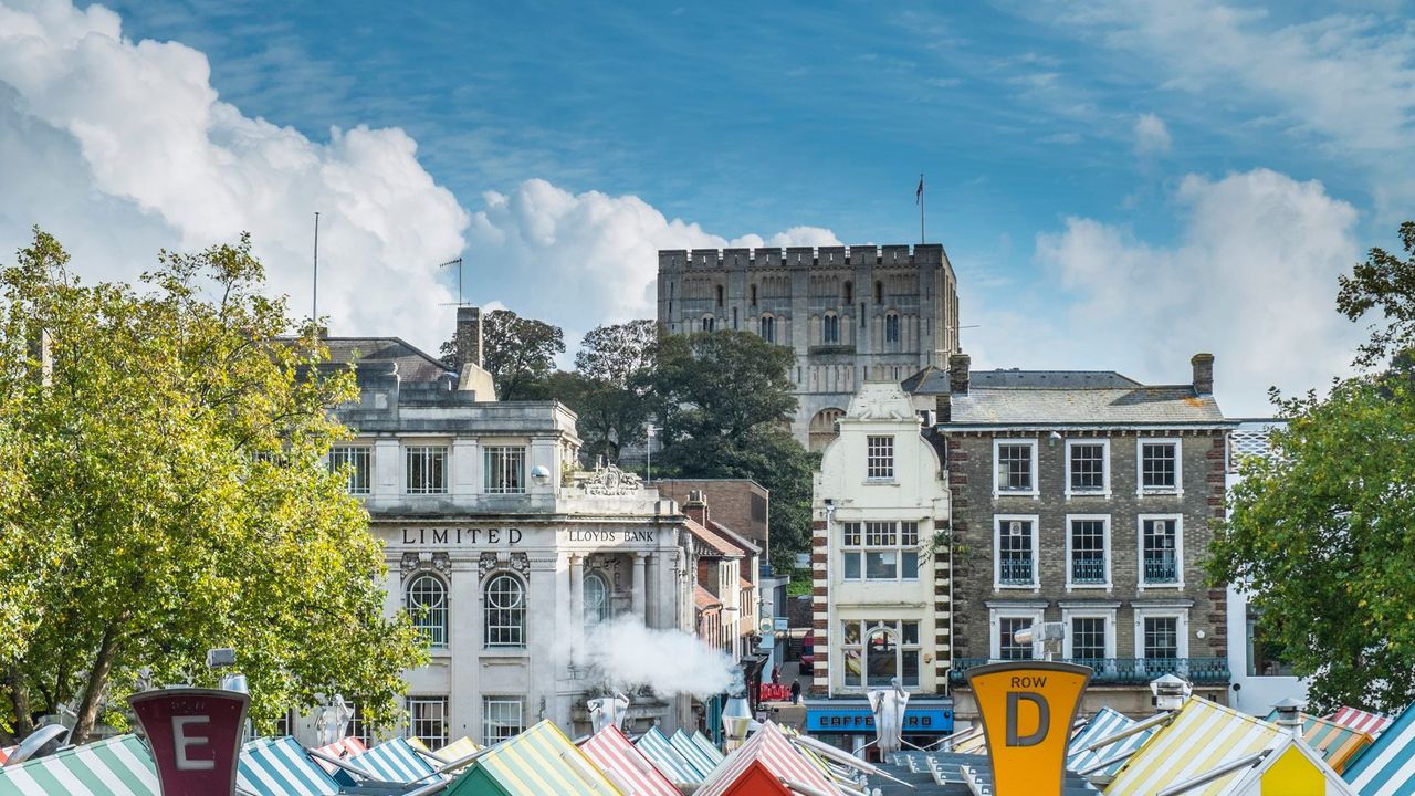 VisitNorwich's tweet card. The literary city of Norwich is perfect for a quirky, home-grown break. Here are the best things to do