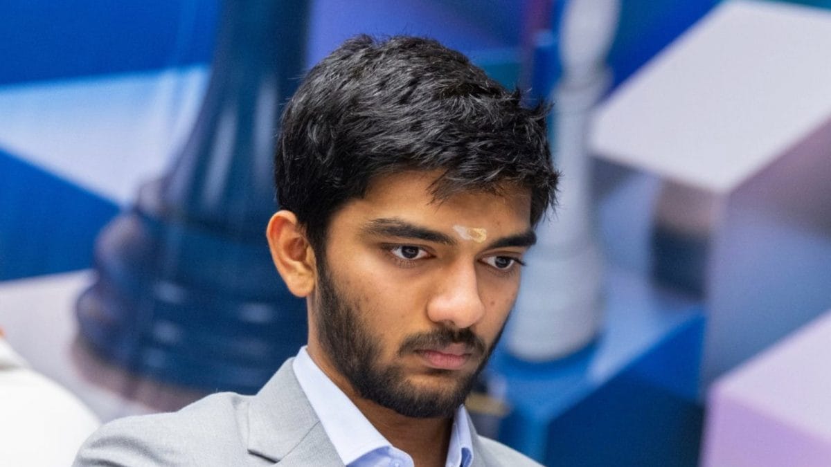 CNNnews18's tweet card. D Gukesh leads the FIDE World Cup in Goa from October 30, with Arjun Erigaisi and R Praggnanandhaa. Anish Giri is fourth seed. Top three earn 2026 Candidates spots.