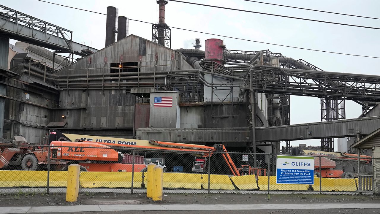 SpectrumNews1OH's tweet card. The City of Cleveland will not be able to reach its stated carbon emissions reduction goals due to emissions from just one facility—Cleveland-Cliffs’ Cleveland Works steel mill—according to a new...