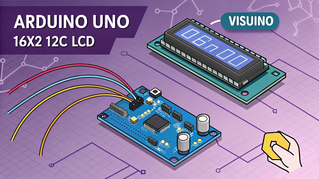 bmitov's tweet card. Display i2c com Visuino.