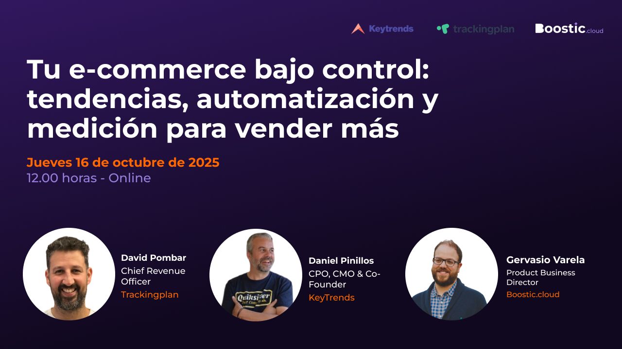 redegal's tweet card. Agenda Qué aprenderás con Boostic.cloud De la visibilidad al beneficio: cómo convertir tu catálogo en tu motor de ventas. Métodos para dejar de malgastar presupuesto en productos inactivos. Cómo...