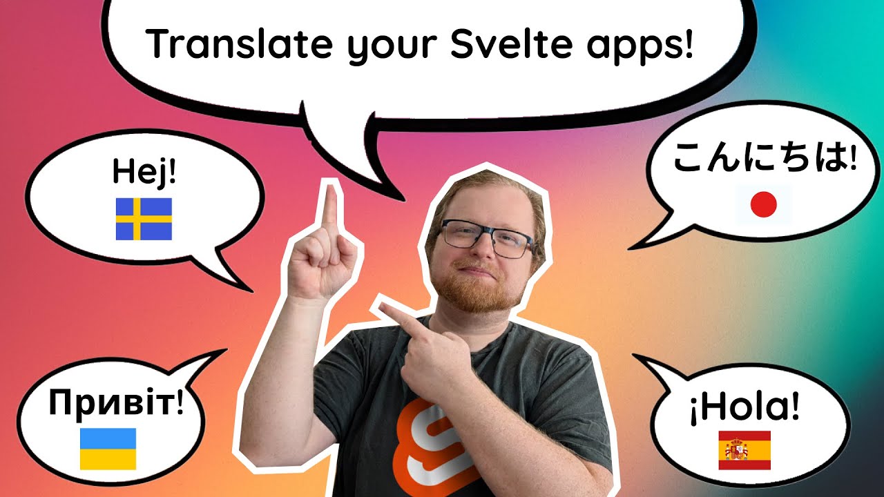 khromov's tweet card. Translate your Svelte and SvelteKit applications the easy way - full...