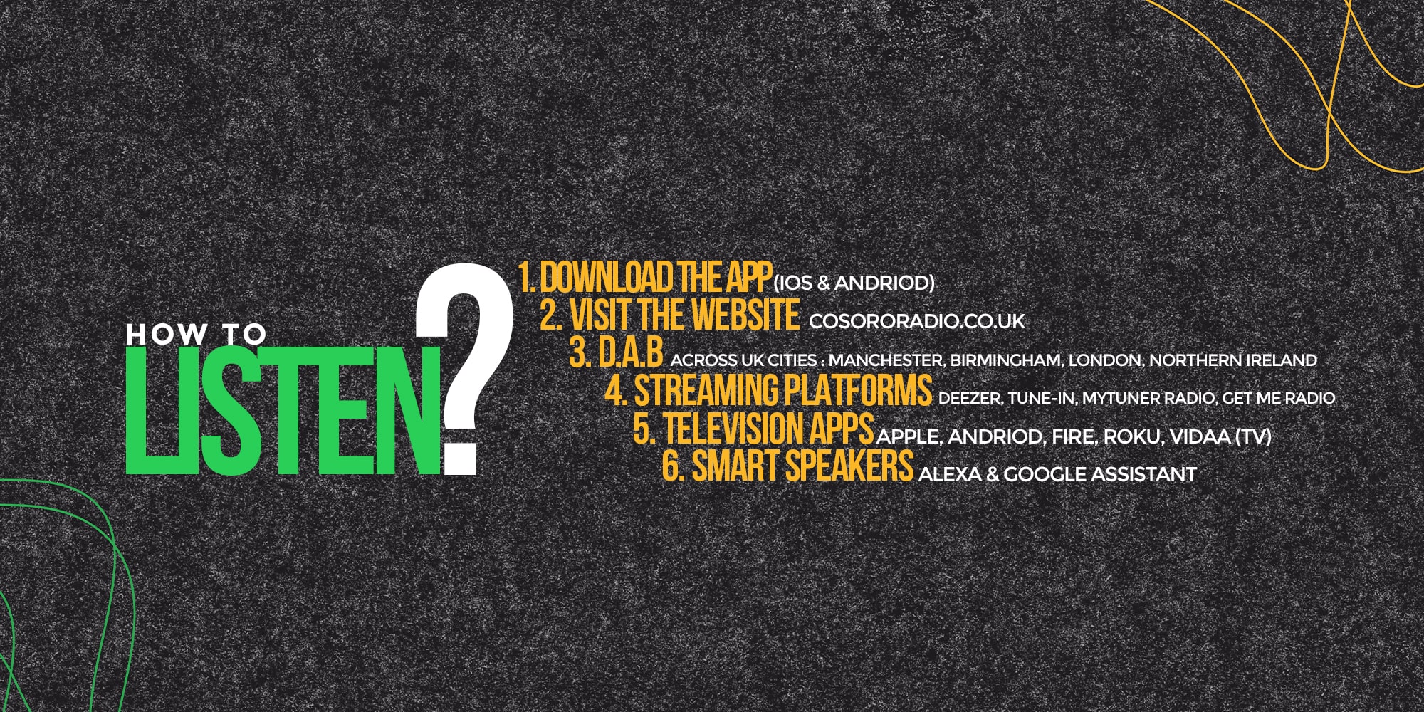 CosoroRadio's tweet card. African Radio Hub in the UK, featuring Cosoro Afrobeats, Cosoro Pidgin, and Cosoro Evergreen. Stream African music, culture, and talk 24/7.