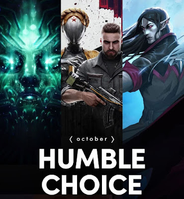 GamemaniaVg's tweet card. Juegos del Humble Choice para el mes de octubre de 2025.