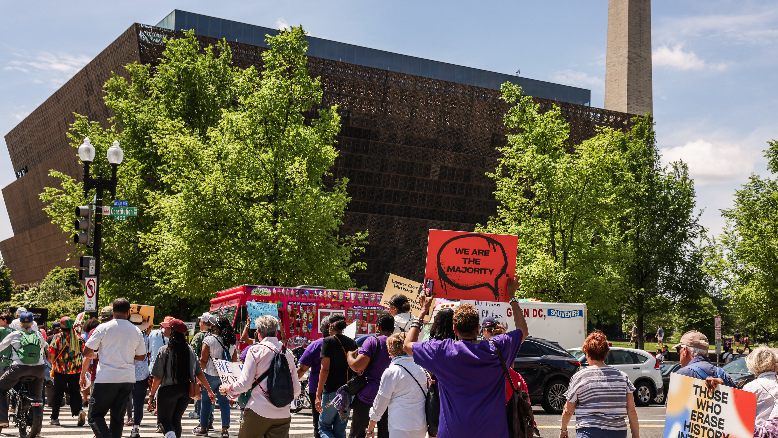 AAPolicyForum's tweet card. At a time when it is under scrutiny from the White House, the Smithsonian’s National Museum of African American History and Culture is without its director, who stepped down last month.