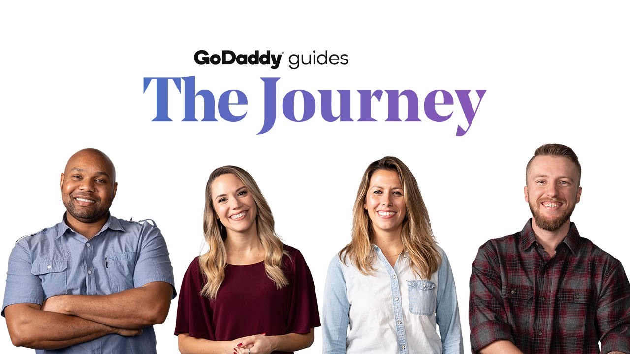 GoDaddyHelp's tweet card. TRAILER: The Journey | A GoDaddy Series