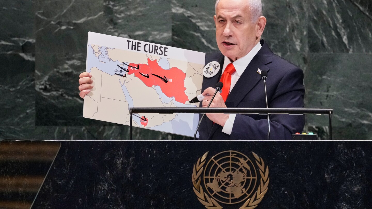 AP_Images's tweet card. NEW YORK (AP) — World leaders are convening in New York this week for the 80th United Nations General Assembly.