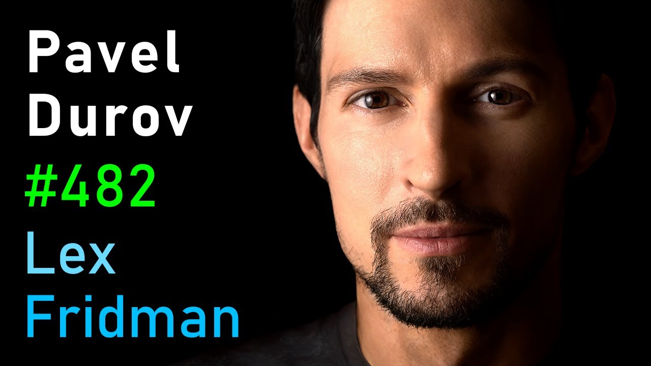 securitybrahh's tweet card. Pavel Durov: Telegram, Freedom, Censorship, Money, Power & Human...