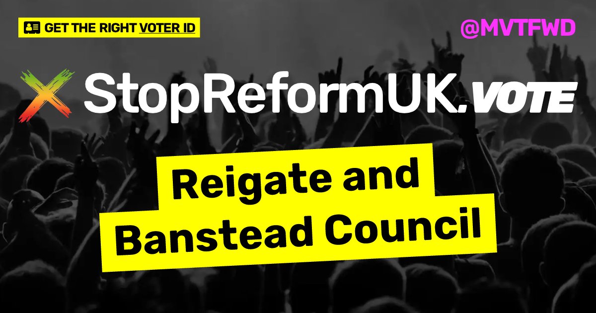 ReigateLibDems's tweet card. Vote tactically in Meadvale & St John's to stop the Tories and Reform