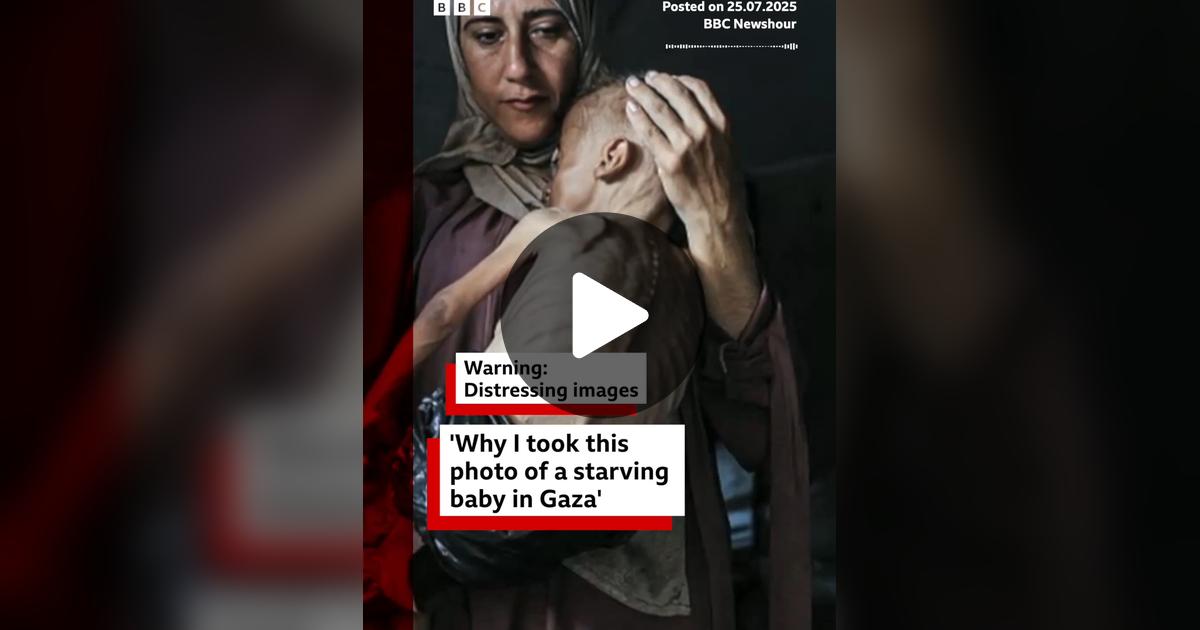 dhirenkhaling's tweet card. 65.1K likes, 3976 comments. “"He is wearing a plastic bag instead of Pampers, because of the lack of any humanitarian aid," said Ahmed al-Arini, the photographer in Gaza who captured this picture of...