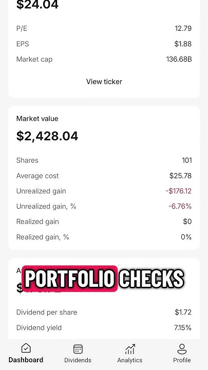 plainzer's tweet card. Plainzer Dividend Tracker: New Android App on Google Play #dividends...