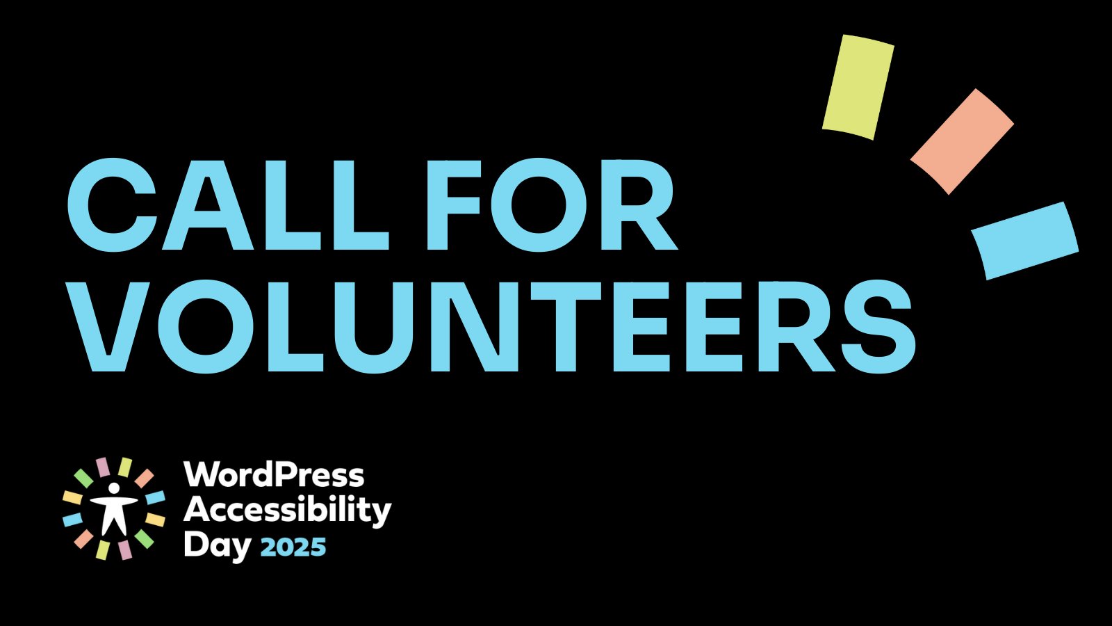 wbcomdesigns's tweet card. Do you care about inclusivity and making websites everyone can use, especially people with disabilities? Perfect! Those are the only qualifications you need to volunteer at WP Accessibility Day 2025!...