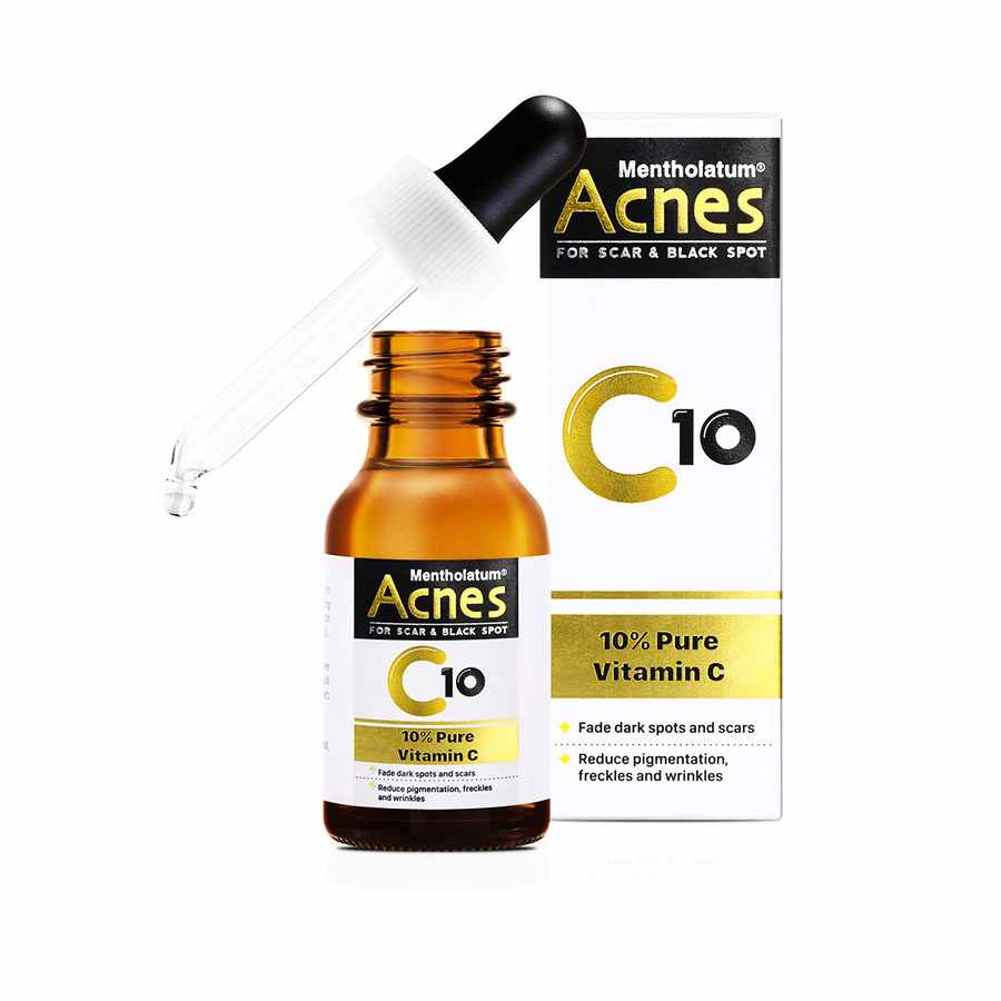 summershy89's tweet card. Acnes C10 Serum contains 10% pure natural Vitamin C. Make skin smooth and firm Reduce bruise, whitening skin Fade dark spots and scars Reduce pigmentation, freckles and wrinkles Help to prevent acne...