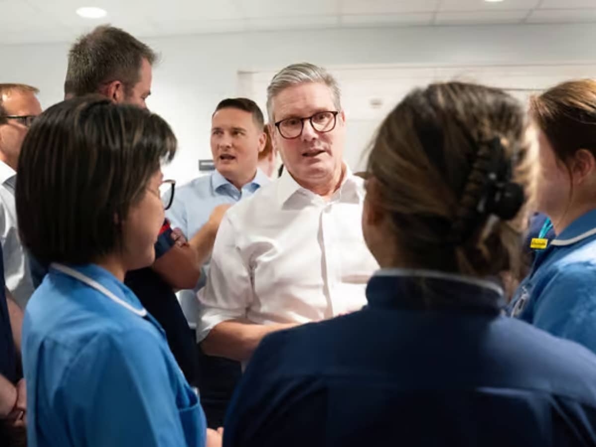 TheCanaryUK's tweet card. From July 2024-July 2025, the amount of firms leeching profit from the NHS has increased by huge amounts in London, Dorset and other areas
