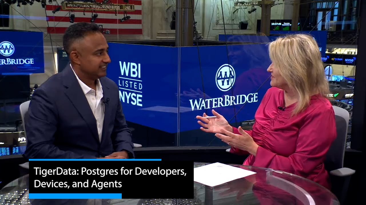 MarketJane's tweet card. TigerData: Postgres for Developers, Devices & AI Agents | CEO Ajay...