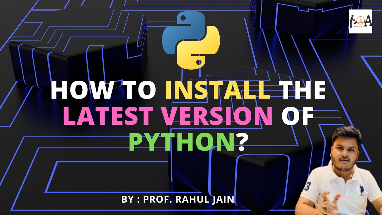 prof_rahul_jain's tweet card. How To Install The Latest Version of Python In Your PC ? - For...