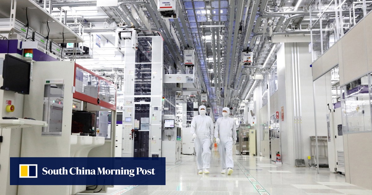 SCMPTech's tweet card. South Korean chip makers reduced their production by the most since 2008 in February, a sign of declining semiconductor demand that may be deeper and longer-lasting than feared.