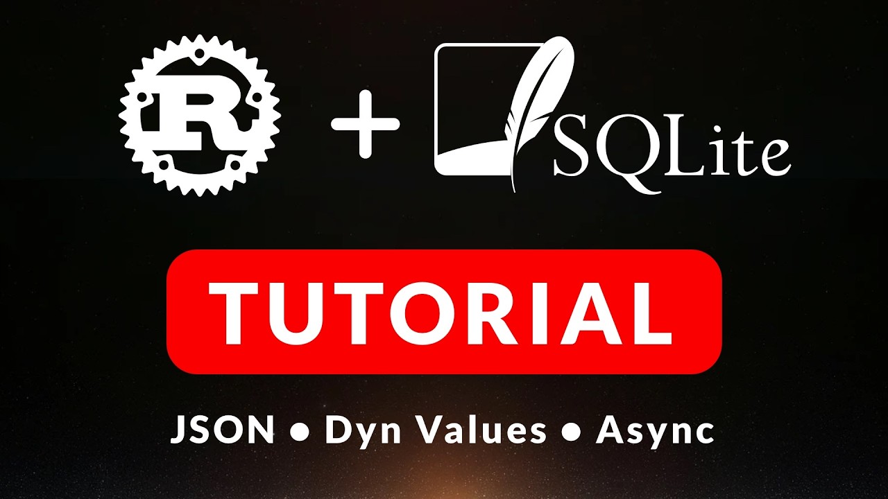 jeremychone's tweet card. Rust + SQLite: Complete Tutorial (Schema, CRUD, JSON & Async)