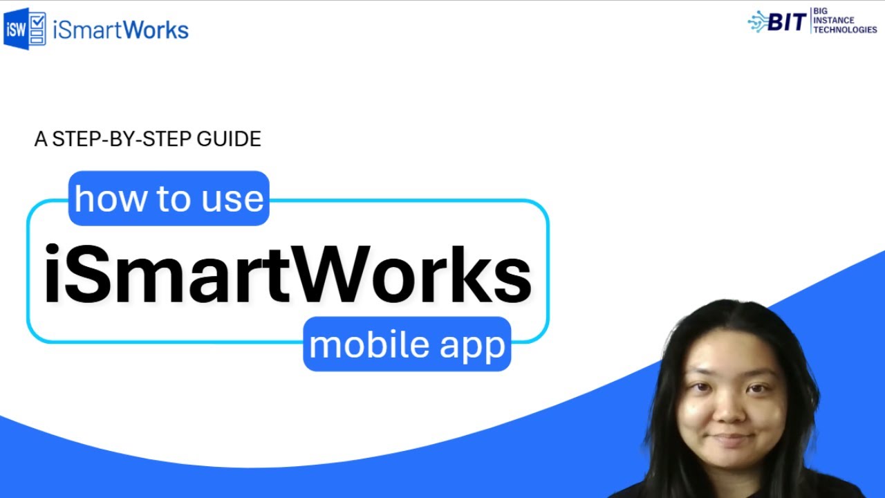 BigInstanceTech's tweet card. iSmartWorks Mobile App Tutorial