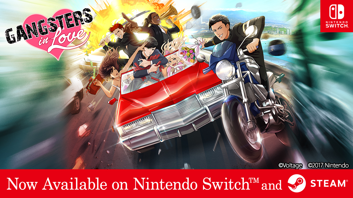 otome_overload's tweet card. Voltage Inc. has announced a Tuesday, September 30th console-version release of Gangsters in Love. It will be an international release aimed at English-speaking audience, available on the Nintendo...