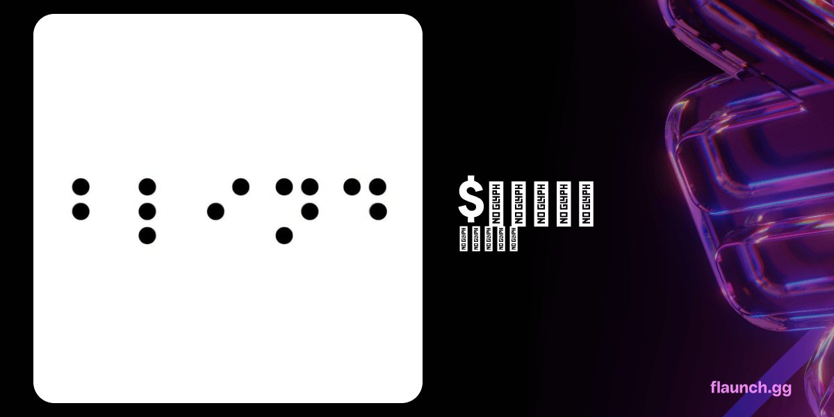 ulexamx's tweet card. Discover ⠃⠇⠊⠝⠙, ticker $⠃⠇⠊⠝⠙ on flaunch.gg