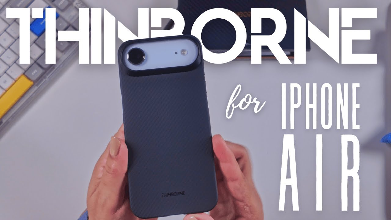jojothetechie's tweet card. iPhone Air ThinBorne Case: Can It Really Protect Your Ultra-Slim...