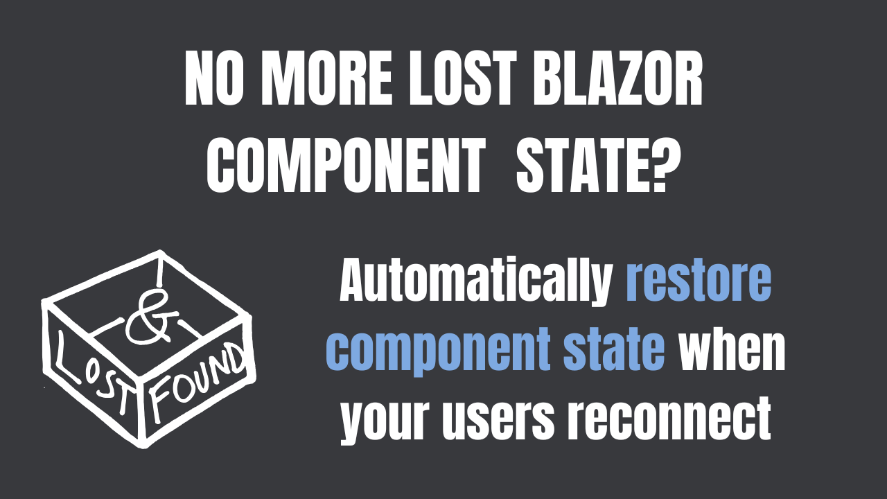 Telerik's tweet card. The reconnection experience for Blazor Server in .NET 10 is set to be less intrusive and more easily customized than in previous releases, with persistent state and improved UI controls.