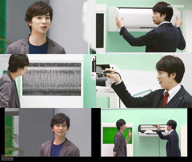 jfifdecoder's tweet card. 嵐 櫻井翔,松本潤 出演 日立エアコン CM 掃除しない篇。30秒版「掃除嫌いの松本さんは何もしなくてもいいんです」「いや、掃除嫌いまでいってないし」 嵐の櫻井翔さんが、空気中の水分で霜をつけて定期的に自動で掃除するエアコンを紹介し、嵐の松本潤さんがそれを見て「凄いじゃん」と驚き、「掃除嫌いの松本さんは何もしなくてもいいんです」と言うと、「いや、掃除嫌いまでいってないし」と返す、日立エアコン...
