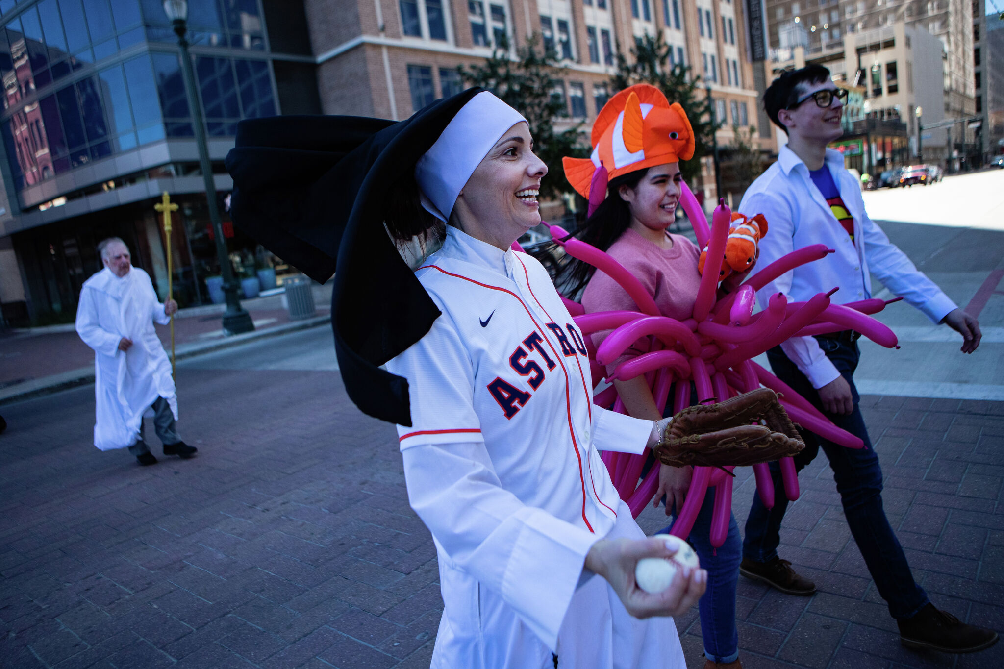 HoustonChron's tweet card. Late buying a Halloween costume? Come up with some spooky or spunky attire on the same...