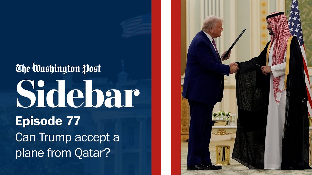 jameshohmann's tweet card. Can Trump accept a plane from Qatar?