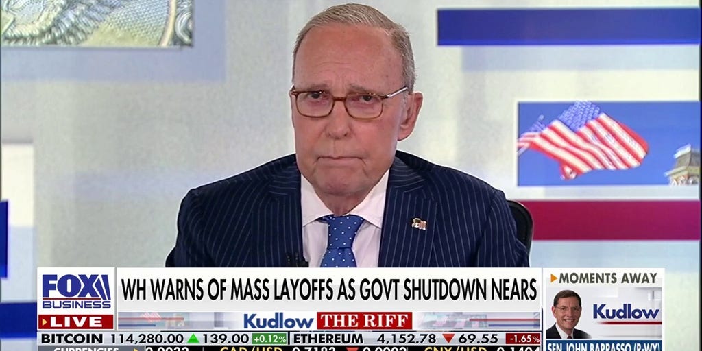 larry_kudlow's tweet card. FOX Business host Larry Kudlow speculates whether there should be a ‘DOGE 2.0’ set-up if there is a government shutdown on ‘Kudlow.'