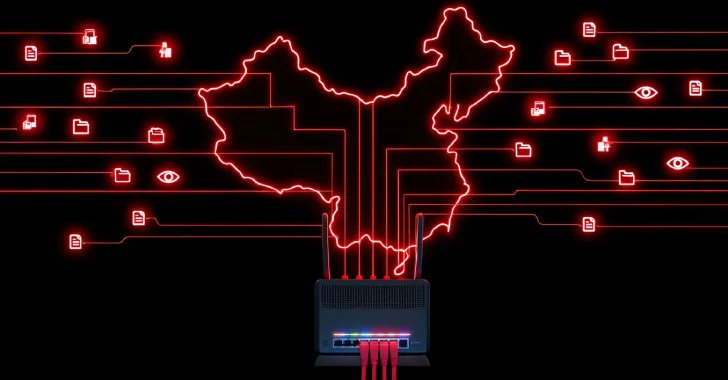 CyberUpd's tweet card. China-linked hackers use compromised SOHO devices in espionage campaign, targeting Taiwan, the U.S., and Southeast Asia.