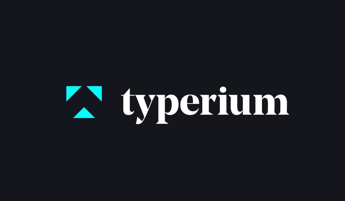 Typerium_io's tweet card. London, 27th March 2019. Typerium, a start-up that aims to revolutionize the lives of creators, has signed a strategic partnership deal…